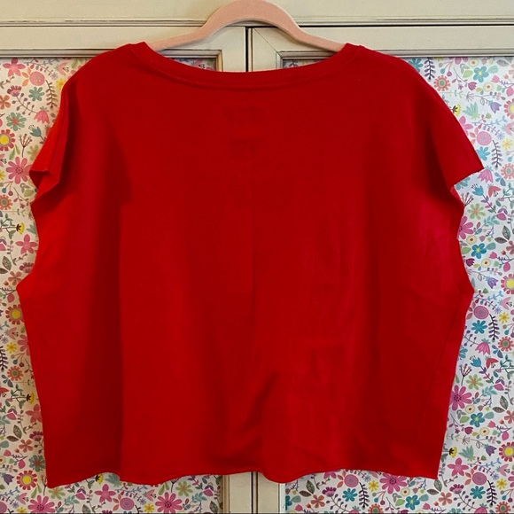 Hot Topic Red Lifeguard Hawkins Pool Top - Picture 3 of 3